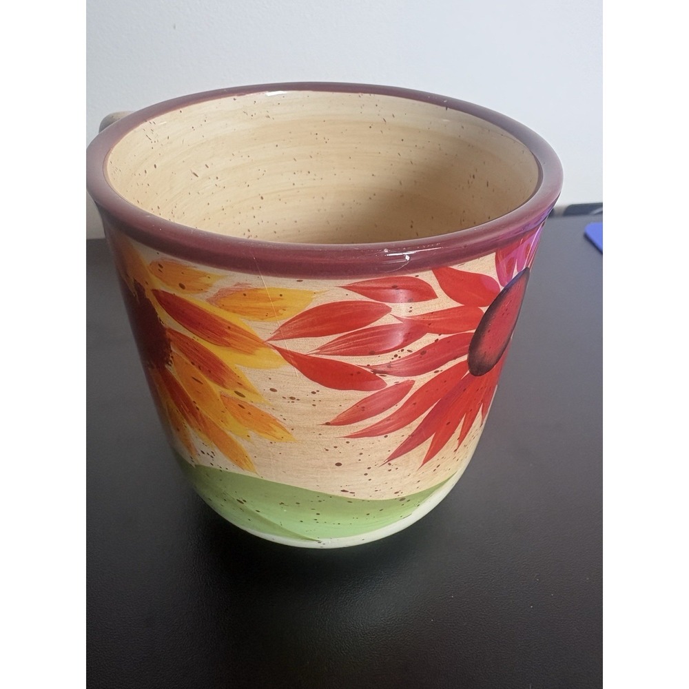 Pfaltzgraff Evening Sun Colorful Coffee Mug Sunflowers (please Read Description) - Picture 9 of 11